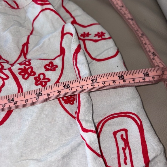 Linda allard Ellen Tracy vacation vibes wrap linen blend high waist skir… - Picture 7 of 11